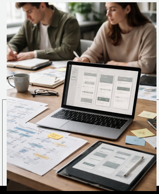 Дизайн программного обеспечения и интерфейсов в Аксае