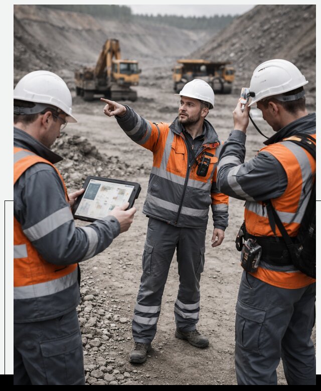 Система контроля персонала для горнодобывающей отрасли в Аксае