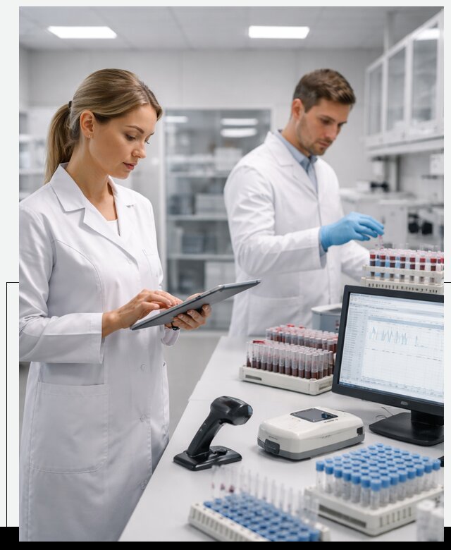 Разработка и внедрение LIMS системы для биотех лабораторий в Аксае