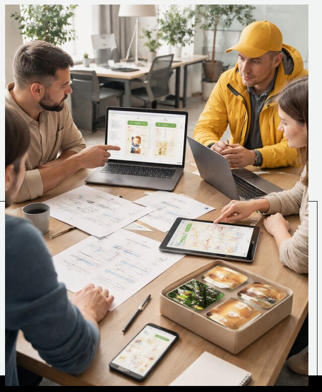 Разработка агрегатора доставки еды в Аксае от 15236 р., АвикейАкс